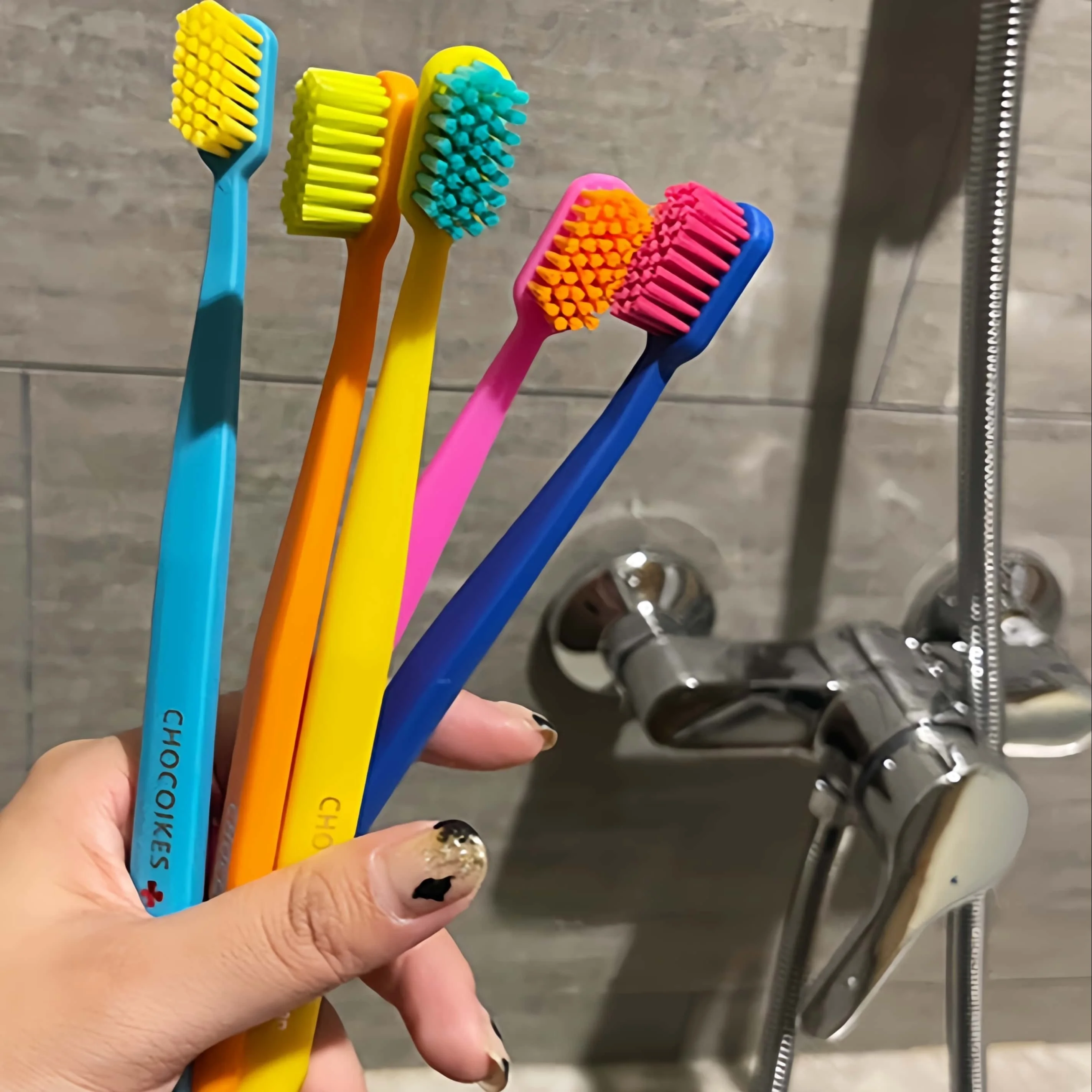 Bamboo Toothbrush - Juego de 5 cepillos de dientes