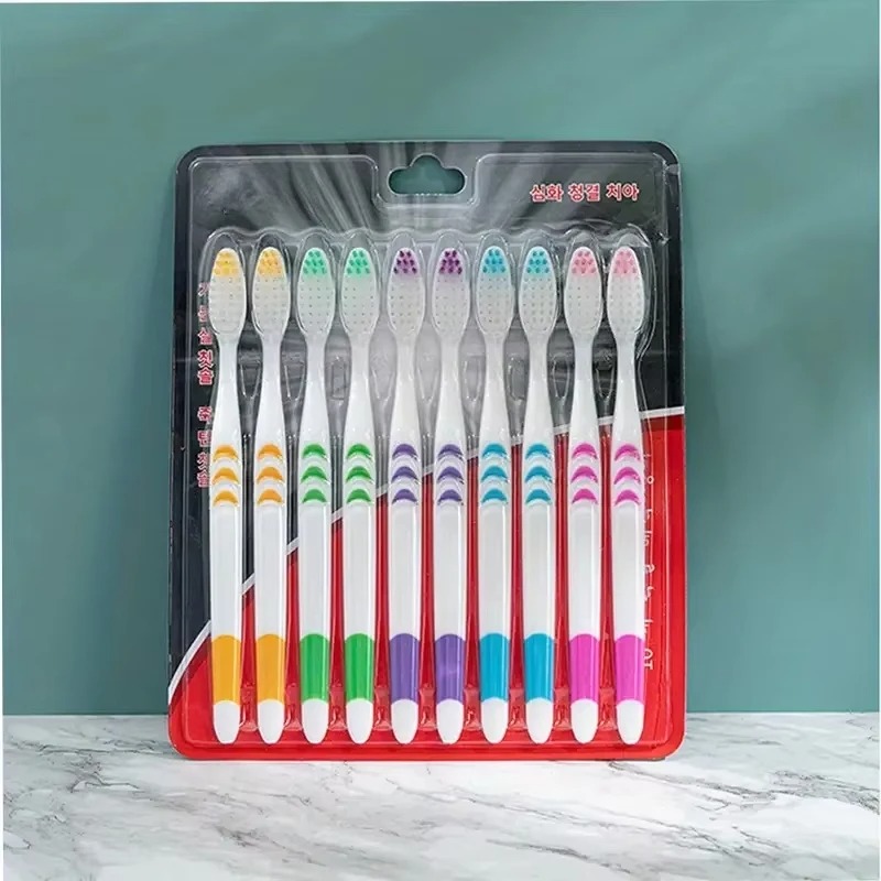 Bamboo Toothbrush - 10 cepillos de dientes de carbón
