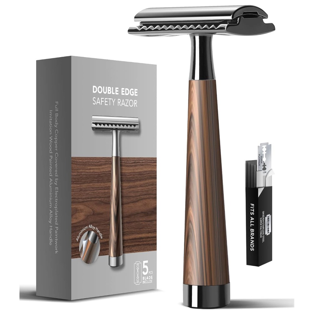 Safety Razor Handle - Maquinilla de Afeitar Profesional de Doble