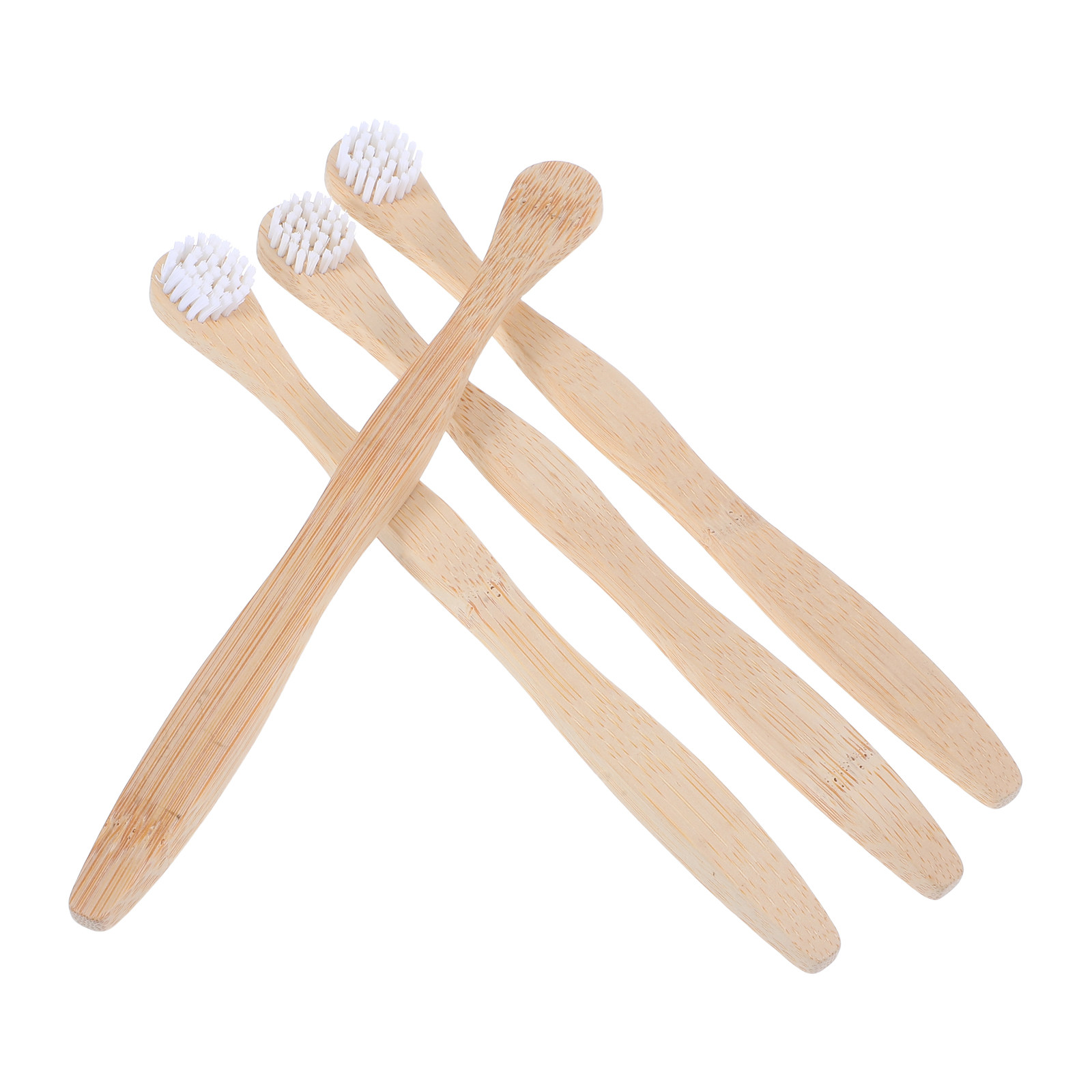 Bamboo Toothbrush - Juego de 4 cepillos de dientes