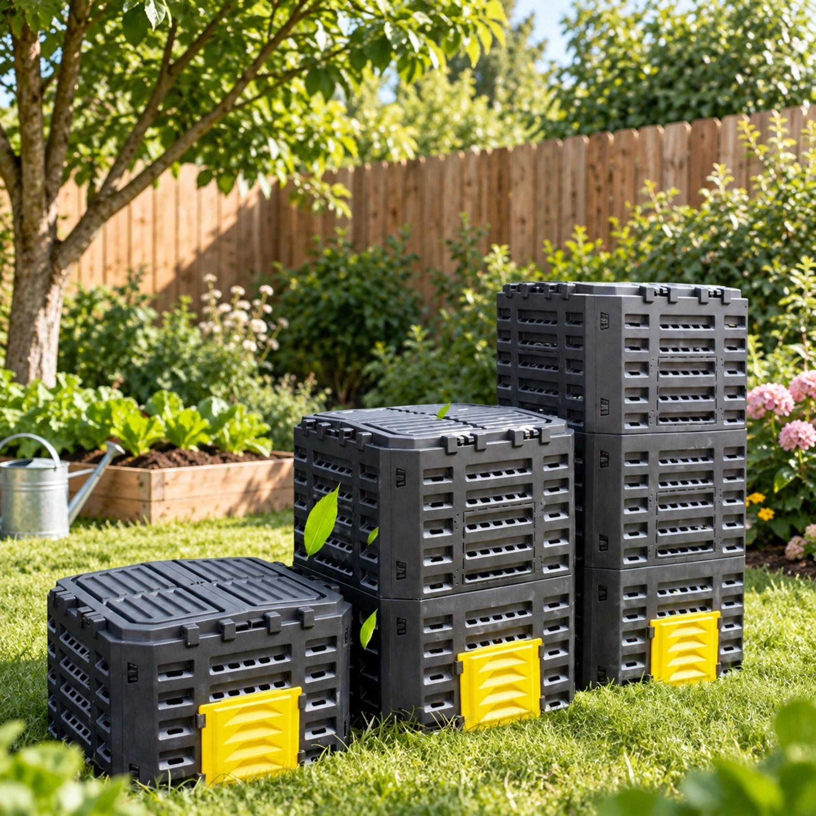 Contenedor de compostaje para  - Compost Bin reseña y precio